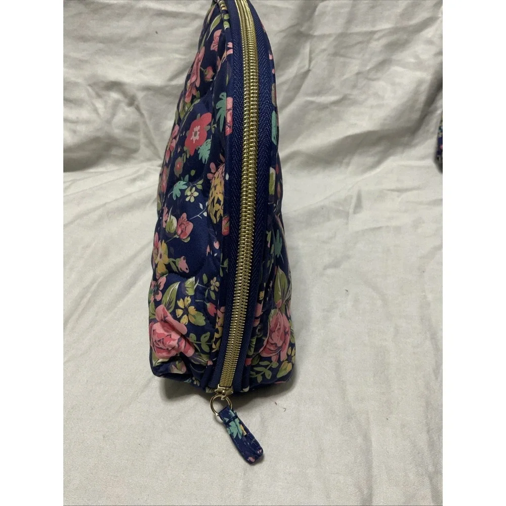 Floral‎  Print 2 bag travel Bag, Tote & Cosmetic Bag lightweight
